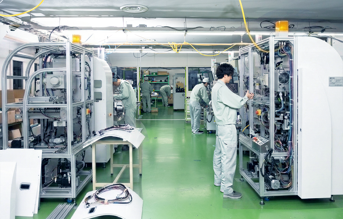 業界屈指の製作環境